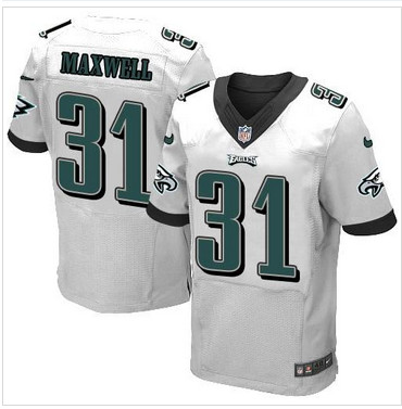 NEW Philadelphia Eagles#31 Byron Maxwell White Men's Stitched NFL New Elite Jersey NEW Philadelphia Eagles#31 Byron Maxwell White Men's Stitched NFL New Elite Jersey