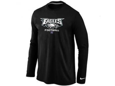NEW Philadelphia Eagles Critical Victory Long Sleeve T-Shirt Black