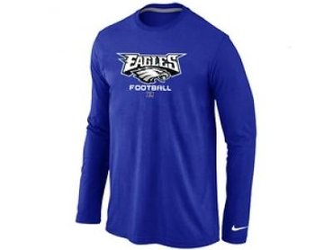 NEW Philadelphia Eagles Critical Victory Long Sleeve T-Shirt Blue