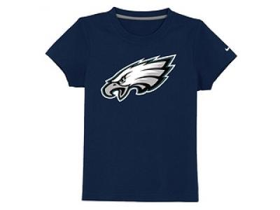 NEW Philadelphia eagles authentic logo youth T-Shirt dk.blue NEW Philadelphia eagles authentic logo youth T-Shirt dk.blue