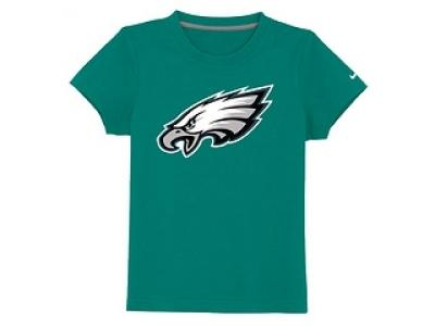 NEW Philadelphia eagles authentic logo youth T-Shirt light green NEW Philadelphia eagles authentic logo youth T-Shirt light green