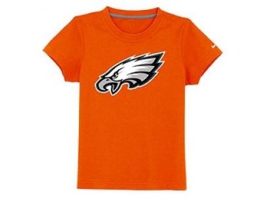 NEW Philadelphia eagles authentic logo youth T-Shirt orange NEW Philadelphia eagles authentic logo youth T-Shirt orange