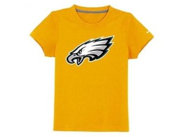 NEW Philadelphia eagles authentic logo youth T-Shirt yellow NEW Philadelphia eagles authentic logo youth T-Shirt yellow
