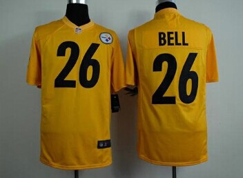 NEW Pittsburgh Steelers #26 Le'Veon Bell Gold NFL Game Jersey NEW Pittsburgh Steelers #26 Le'Veon Bell Gold NFL Game Jersey