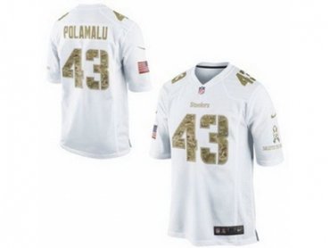 NEW Pittsburgh Steelers #43 Troy Polamalu White Jerseys(game USA) NEW Pittsburgh Steelers #43 Troy Polamalu White Jerseys(game USA)