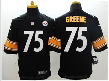 NEW Pittsburgh Steelers #75 Joe Greene Black Team Color NFL Elite Jersey NEW Pittsburgh Steelers #75 Joe Greene Black Team Color NFL Elite Jersey