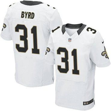NEW Saints #31 Jairus Byrd White NFL Elite Jersey NEW Saints #31 Jairus Byrd White NFL Elite Jersey