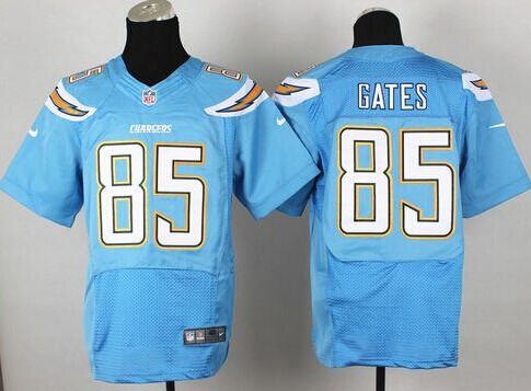 NEW San Diego Chargers #85 Antonio Gates Electric Blue NFL New Elite Jersey NEW San Diego Chargers #85 Antonio Gates Electric Blue NFL New Elite Jersey