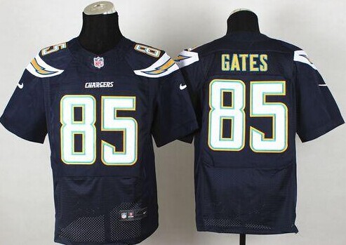 NEW San Diego Chargers #85 Antonio Gates Navy Blue Team Color NFL New Elite Jersey NEW San Diego Chargers #85 Antonio Gates Navy Blue Team Color NFL New Elite Jersey