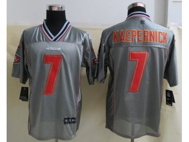 NEW San Francisco 49ers #7 Kaepernick Grey Jerseys(Vapor Elite) NEW San Francisco 49ers #7 Kaepernick Grey Jerseys(Vapor Elite)