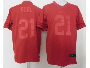 NEW San Francisco 49ers 21 Frank Gore Red Drenched Limited NFL Jerseys NEW San Francisco 49ers 21 Frank Gore Red Drenched Limited NFL Jerseys