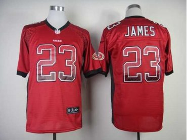 NEW San Francisco 49ers 23 james Red Team Color Stitched NFL Elite Drift Fashion Jerseys NEW San Francisco 49ers 23 james Red Team Color Stitched NFL Elite Drift Fashion Jerseys