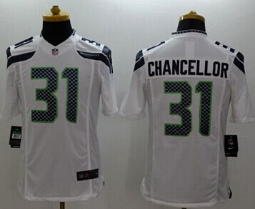 NEW Seattle Seahawks #31 Kam Chancellor White NFL Limited Jersey NEW Seattle Seahawks #31 Kam Chancellor White NFL Limited Jersey