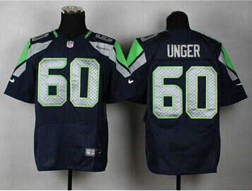 NEW Seattle Seahawks #60 Max Unger Team Color Elite Jersey NEW Seattle Seahawks #60 Max Unger Team Color Elite Jersey