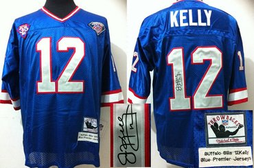 NEW Signed Elite buffalo bills 12 Kelly Blue Throwback Jerseys NEW Signed Elite buffalo bills 12 Kelly Blue Throwback Jerseys