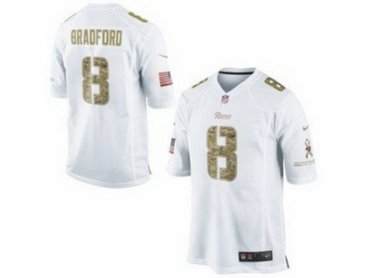 NEW St. Louis Rams #8 Sam Bradford White Jerseys(game USA) NEW St. Louis Rams #8 Sam Bradford White Jerseys(game USA)