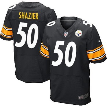 NEW Steelers #50 Ryan Shazier Black Men's Stitched NFL Elite Jersey