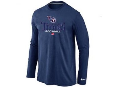 NEW Tennessee Titans Critical Victory Long Sleeve T-Shirt D.BLUE NEW Tennessee Titans Critical Victory Long Sleeve T-Shirt D.BLUE
