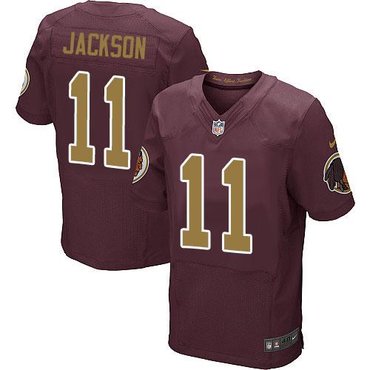 NEW Washington Redskins #11 DeSean Jackson Burgundy Red NFL Elite Jersey