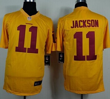 NEW Washington Redskins #11 DeSean Jackson Gold NFL Game Jersey NEW Washington Redskins #11 DeSean Jackson Gold NFL Game Jersey