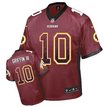 NEW Washington Redskins 10 Robert Griffin III Burgundy Red Team Color Stitched NFL Elite Drift Fashion Jersey NEW Washington Redskins 10 Robert Griffin III Burgundy Red Team Color Stitched NFL Elite Drift Fashion Jersey