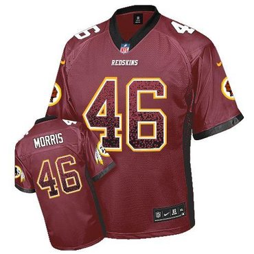 NEW Washington Redskins 46 Alfred Morris Burgundy Red Team Color Stitched NFL Elite Drift Fashion Jersey NEW Washington Redskins 46 Alfred Morris Burgundy Red Team Color Stitched NFL Elite Drift Fashion Jersey