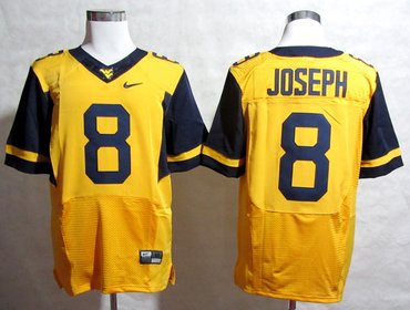 NEW West Virginia Mountaineers Karl Joseph 8 College Football Elite Jerseys - Gold NEW West Virginia Mountaineers Karl Joseph 8 College Football Elite Jerseys - Gold