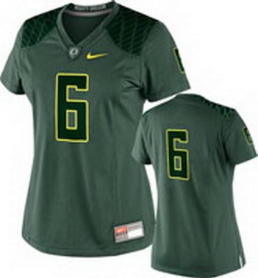 NEW Women Oregon Ducks Green #6 NCAA Jerseys NEW Women Oregon Ducks Green #6 NCAA Jerseys