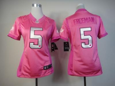 NEW Women Tampa Bay Buccaneers #5 Josh Freeman Pink Jerseys(love s)