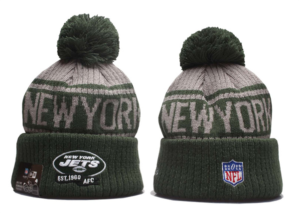 NEW YORK JETS Knit Hats-005