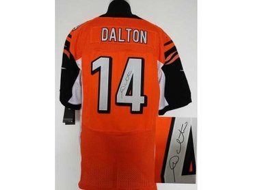 NEW jerseys cincinnati bengals #14 dalton Orange(Elite signature) NEW jerseys cincinnati bengals #14 dalton Orange(Elite signature)