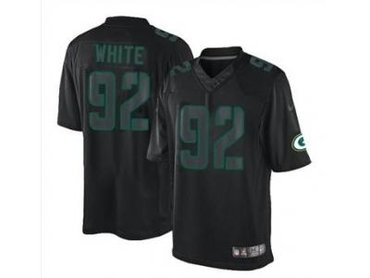 NEW jerseys green bay packers 92 white black(Impact Limited) NEW jerseys green bay packers 92 white black(Impact Limited)