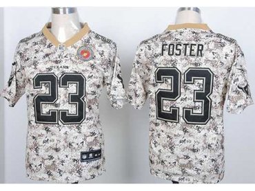 NEW jerseys houston texans #23 foster camo(2013 new Elite)