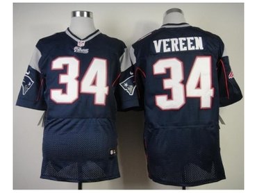 NEW jerseys new england patriots #34 shane vereen blue(Elite)