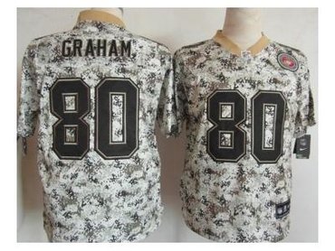 NEW jerseys new orleans saints #80 graham camo(2013 new Elite)(USMccuu)