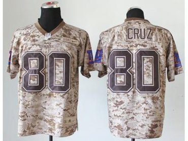NEW jerseys new york giants #80 cruz camo(2013 new Elite)(USMC)
