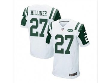 NEW jerseys new york jets #27 dee milliner white(Elite)