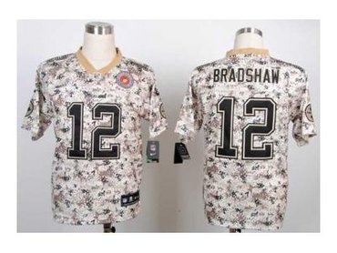 NEW jerseys pittsburgh steelers #12 bradshaw camo(2013 new Elite)