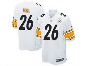 NEW jerseys pittsburgh steelers #26 bell White(Game)(bell)