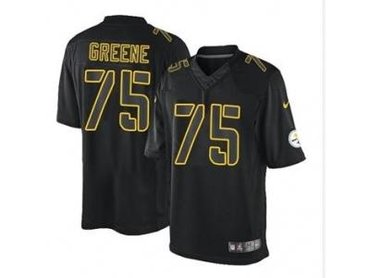NEW jerseys pittsburgh steelers #75 joe greene black(Impact Limited)