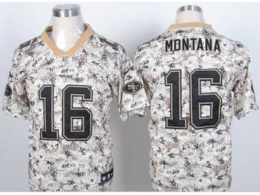 NEW jerseys san francisco 49ers #16 joe montana camo(2013 new Elite) NEW jerseys san francisco 49ers #16 joe montana camo(2013 new Elite)