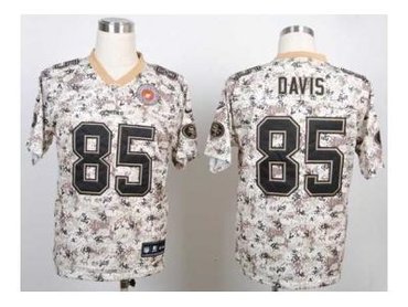 NEW jerseys san francisco 49ers #85 vernon davis camo(2013 new Elite)