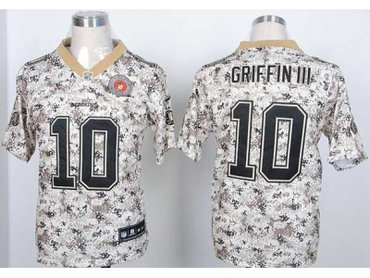 NEW jerseys washington redskins #10 griffiniii camo(2013 new Elite)