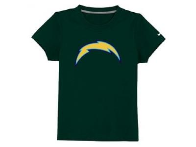 NEW san diego chargers sideline legend authentic logo youth T-Shirt dk.green NEW san diego chargers sideline legend authentic logo youth T-Shirt dk.green