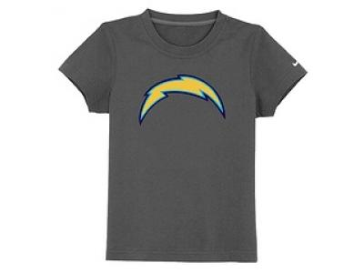 NEW san diego chargers sideline legend authentic logo youth T-Shirt dk.grey NEW san diego chargers sideline legend authentic logo youth T-Shirt dk.grey