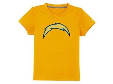 NEW san diego chargers sideline legend authentic logo youth T-Shirt yellow NEW san diego chargers sideline legend authentic logo youth T-Shirt yellow