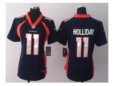 NEW women jerseys denver broncos #11 holliday blee