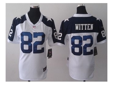 NEW women nfl jerseys dallas cowboys #82 witten thankgivings white