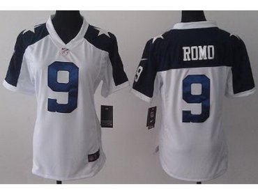 NEW women nfl jerseys dallas cowboys 9 Tony Romo thankgivings white