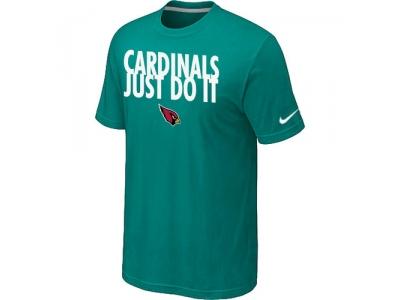 NFL Arizona Cardinals Just Do It Green T-Shirt NFL Arizona Cardinals Just Do It Green T-Shirt